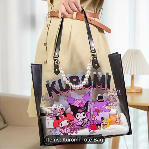 NWT Kuromi clear tote - Picture 3 of 7